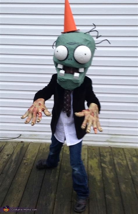 Plants vs Zombies Conehead Zombie Costume