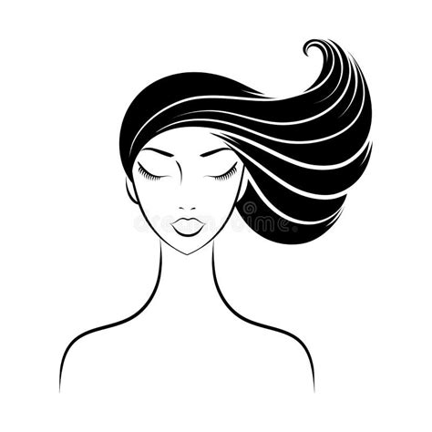 Black Classy Woman Outline Stock Illustrations 92 Black Classy Woman