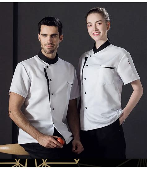 Unisex Kitchen Chef Jacket Uniform Csf009 Mkholding