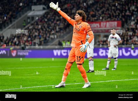 Milano Italy Th Mar Goalkeeper Guillermo Ochoa Of