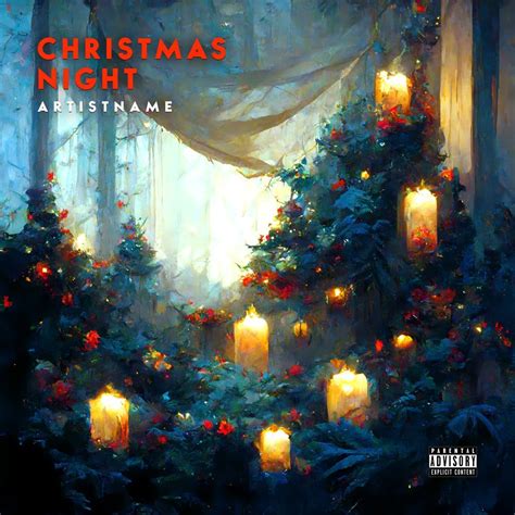 Christmas Album Cover Artwork • Buy Cover Artwork