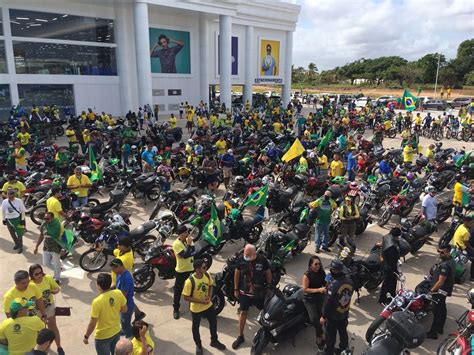 Manifestantes Fazem Ato A Favor De Bolsonaro Em S O Lu S Maranh O G