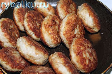 рыбные котлеты