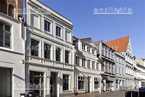 Bürgerhäuser Fleischhauerstraße Lübeck Architektur Bildarchiv