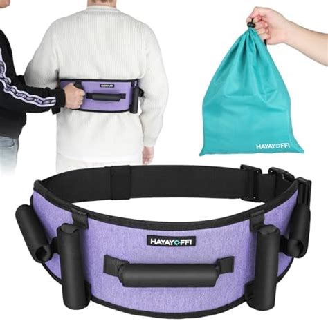 Amazon Hayayoffi Gait Belts Transfer Belt For Seniors With Padding