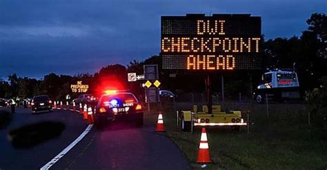 State Police Sobriety Checkpoints And Saturation Patrols In Counties