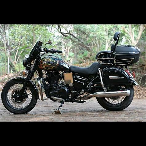 Royal Enfield Thunderbird Custom Tourer By Haldankar Customs Custom