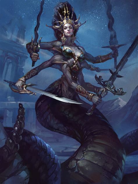 ArtStation - Naga Queen