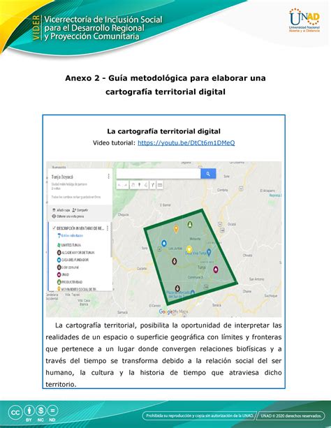 Anexo Gu A Metodol Gica Para Elaborar Cartografia Territorial