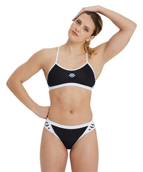 Arena W Arena Icons Bikini Cross Back Solid Badebekleidung Online Kaufen
