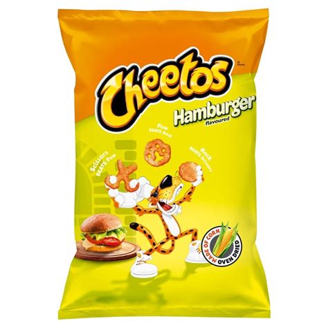 Cheetos Chrupki Kukurydziane O Smaku Hamburgera G Zakupy Online Z