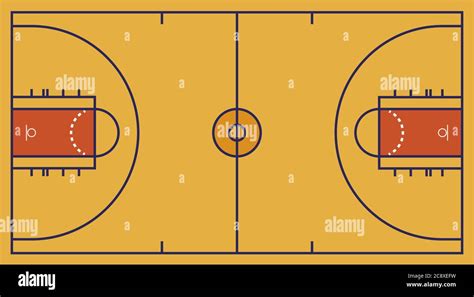 Printable Basketball Court Dimensions