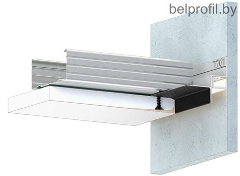 Теневой профиль Belprofil GIPS FLY 01 для гипсокартонных потолков 2,0 м ...