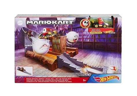 Pista Hot Wheels Mario Kart Con Vehiculo Cod Gcp Shy Guy Jugueteria Loony Toys
