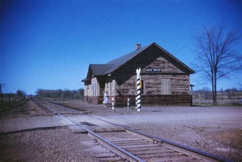 Former Northern Pacific Depot At Rock Creek Minnesota Railroad