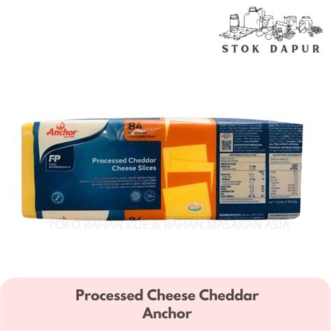 Jual Anchor Cheddar Cheese Slices Kg Shopee Indonesia