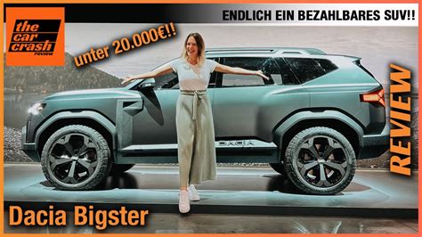 Dacia Bigster 2023 So Cool Wird Das Neue SUV Unter 20 000 Review