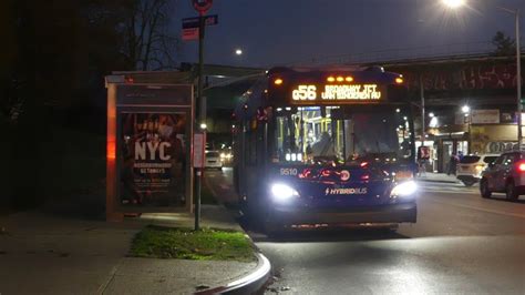 MTA NYCT Bus 2021 New Flyer XDE40 Xcelsior Hybrid Q56 Bus 9510 At