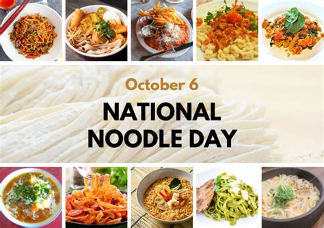 Lets Celebrate National Noodle Day 2023 By Sharing The History And