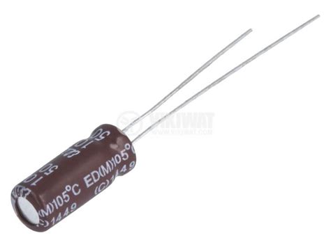 Capacitor Electrolyte Low Impedance 10uf 50v Tht Ф5x11mm At Best Price Vikiwat