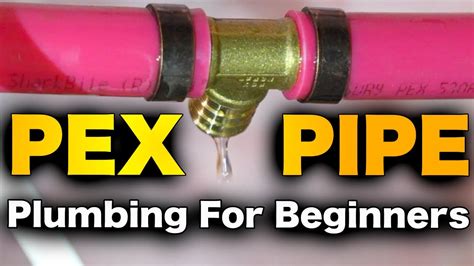 How To Install Pex Pipe Easy Diy Tutorial For Beginners Step By Step Guide Youtube