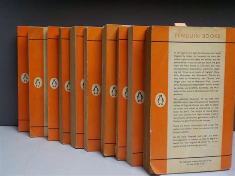 Vintage Penguin Books 8 Book Bundle Etsy