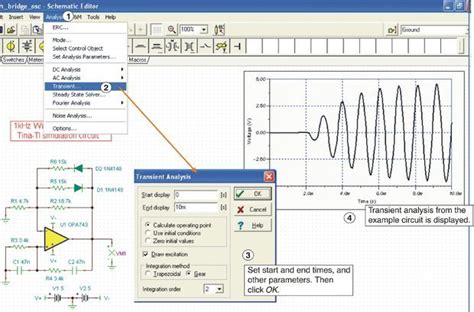 Free Electronic Circuit Simulator Spice Based Tina Ti Electronics