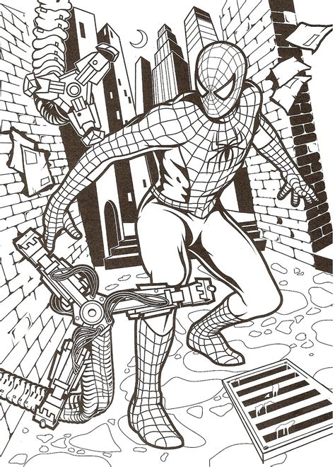 Dessins De Coloriage Spiderman Imprimer Sur Laguerche Page