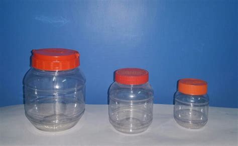 Transparent Round Pet Jar For Food Storage Capacity Gm Gm