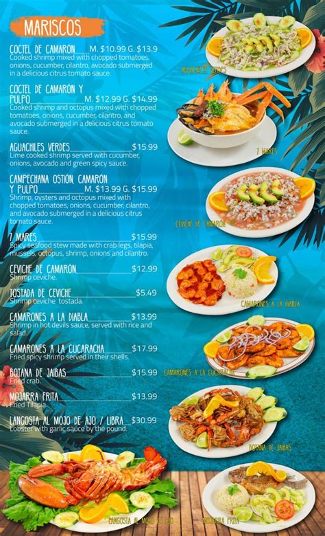 Puerto Vallarta Mexican Grill Menu Slc Menu