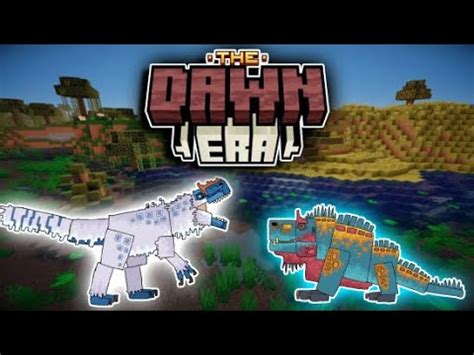 THE DAWN ERA MOD MINECRAFT 1 20 1 ACTUALIZADO NUEVOS DINOSAURIOS