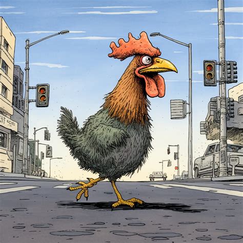 Why Did The Chicken Cross The Road By Maarten Dalmijn