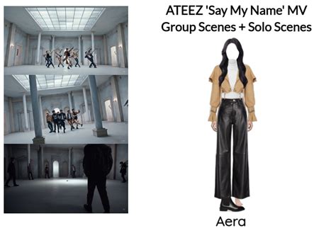 Ateez Say My Name Mv Aera Looks 1 Outfit Shoplook