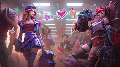 Fondos De Pantalla Vi League Of Legends Liga De Leyendas Caitlyn