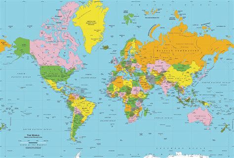 Free Printable World Map | Free Printable