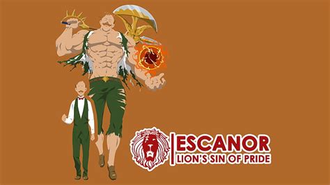 7 deadly sins characters escanor