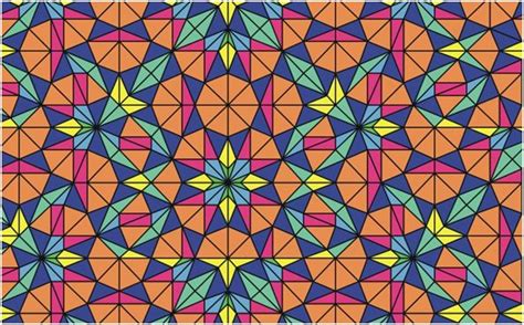 An Image Of A Colorful Pattern With Many Different Colors And Shapes On