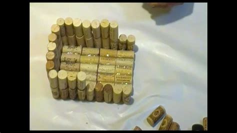 How To Make A Bird House With Wine Corks Youtube