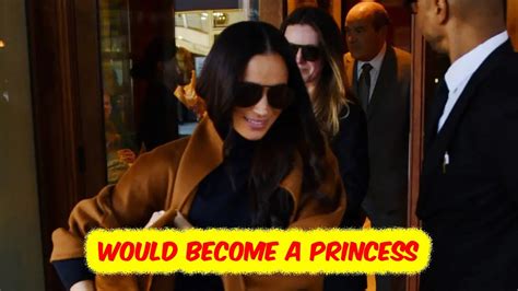 Meghan Markle Would Become A Princess If She Was Stripped Of Duchess Of Sussex Title Youtube