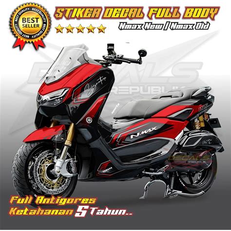 Jual Stiker Decal Premium Nmax Baru Nmax Lama Fullbody Terbaru Keren