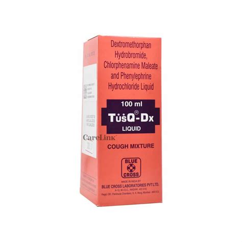 Tusq Dx Cough Mixture 100ml Online Pharmacy In Sri Lanka Carelink Lk