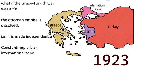 What Is The Greco Turkish War 1919 1922 Was A Tie Instead Of A Turkish Victory R