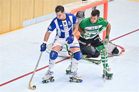 Hóquei em patins Sporting vence FC Porto no jogo 2 das meias finais