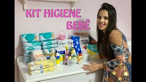 ENXOVAL DO BEBÊ OS PRODUTOS DO KIT HIGIENE Karol Luana YouTube