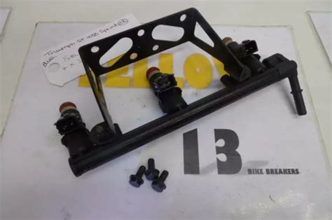 Triumph Sprint St Fuel Injector Rail Injectors X Con B