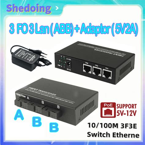 Jual ABB 3F3E Zimlink Media Converter 3 Fo Fiber Optik Ethernet