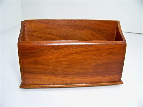 Vintage Wood Mail Holder Desk Organizer By Smakboutique On Etsy