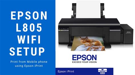 Epson L805 Wifi Setup Print Directly From Mobile Phone Epson IPrint