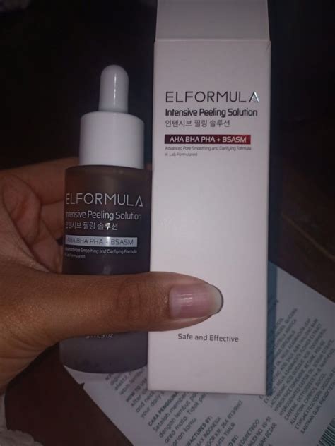 ELFORMULA INTENSIVE PEELING SOLUTION Kesehatan Kecantikan Kulit