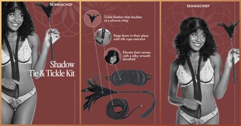 Shadow Sensory Play Kits From Sex Mischief By Sportsheets The